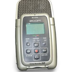 Zoom H2 Handy Recorder Portable Digital Audio Field Recorder 4CH MP3 WAV Tested